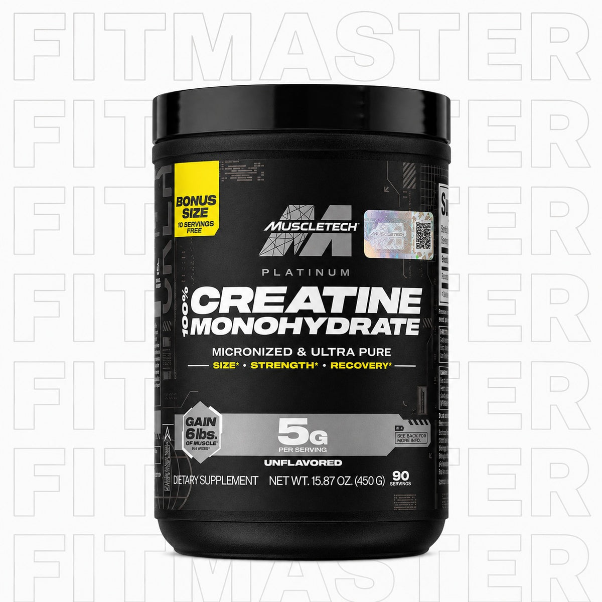 Platinum Creatina Monohidratada 90 Servicios