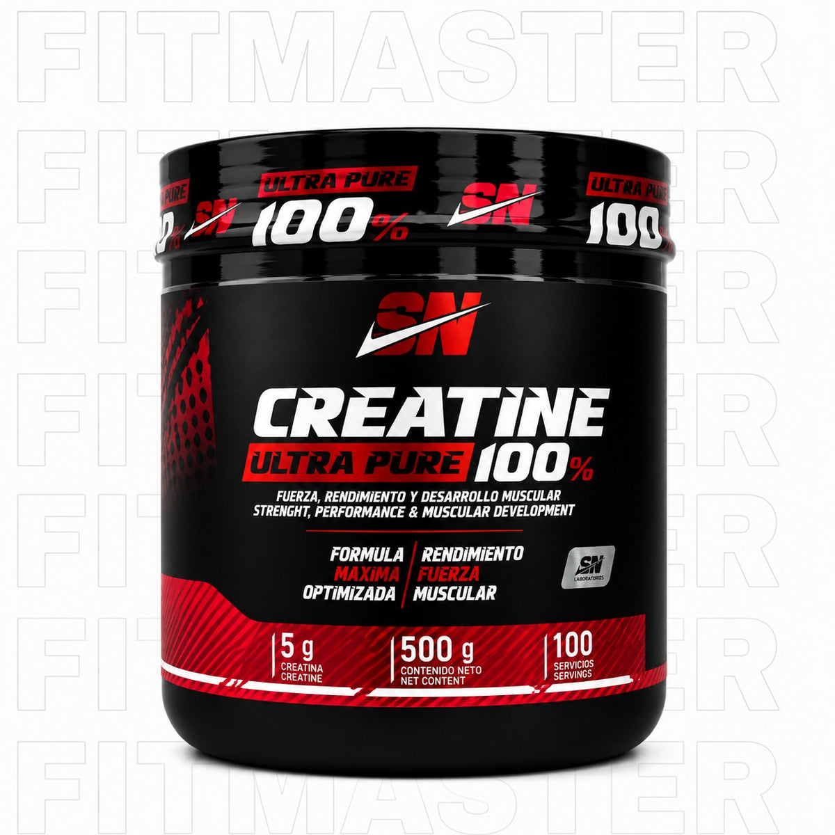 Creatina Monohidratada 100 Servicios