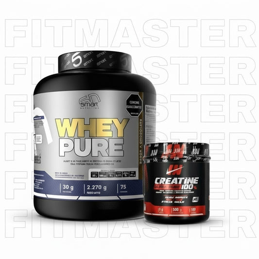 🧩 Combo Fuerza y Recuperación – Whey Pure 5 libras + Iron Nutrition 100 serv